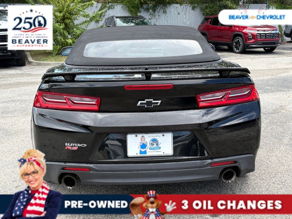 Used 2017 Chevrolet Camaro Convertible