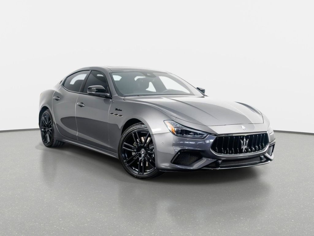 Gray 2023 Maserati Ghibli Modena Q4 AWD Sedan All-Wheel Drive Automatic