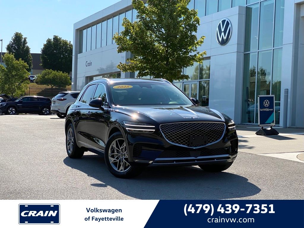 Black 2025 Genesis GV70 SUV / Crossover All-Wheel Drive 8-Speed Automatic