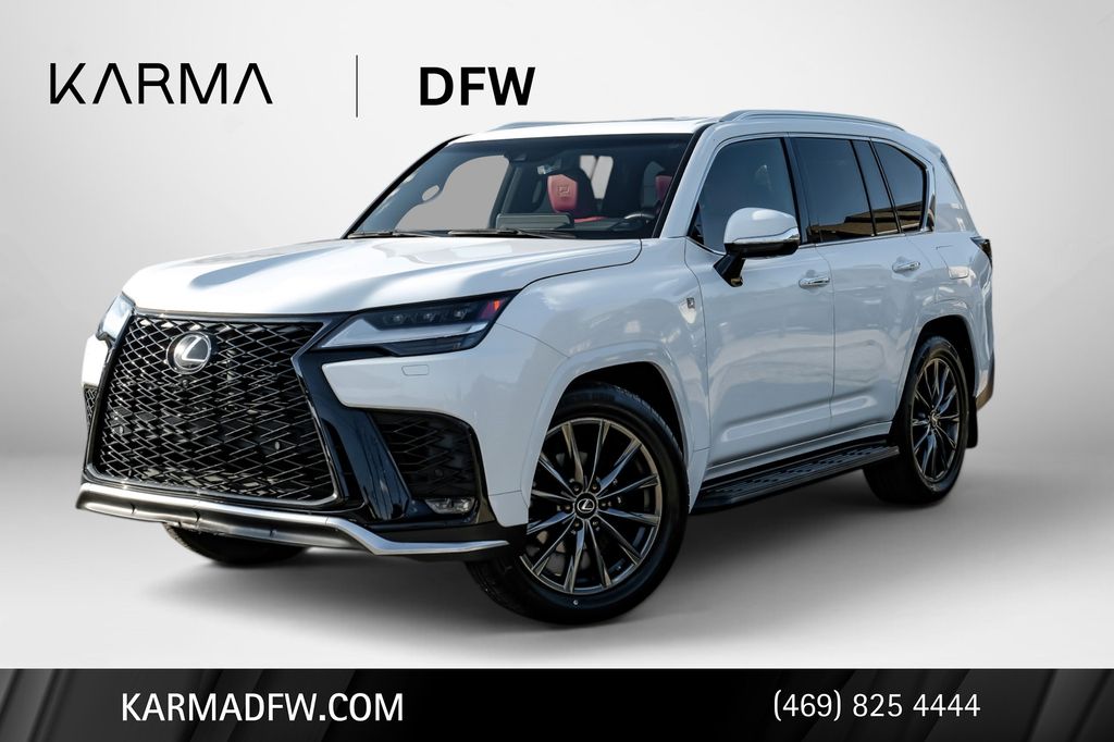Ultra White 2023 Lexus LX SUV / Crossover All-Wheel Drive Automatic