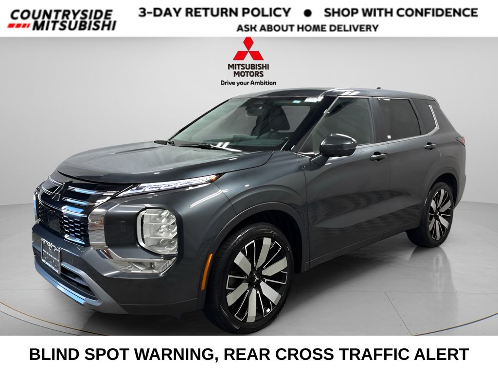 Gray 2025 Mitsubishi Outlander SUV / Crossover Front-Wheel Drive Continuously Variable Transmission