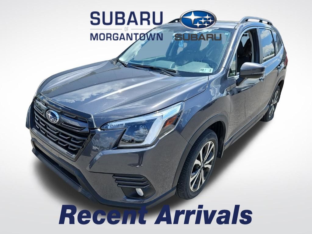 Magnetite Gray Metallic 2023 Subaru Forester SUV / Crossover All-Wheel Drive Continuously Variable Transmission