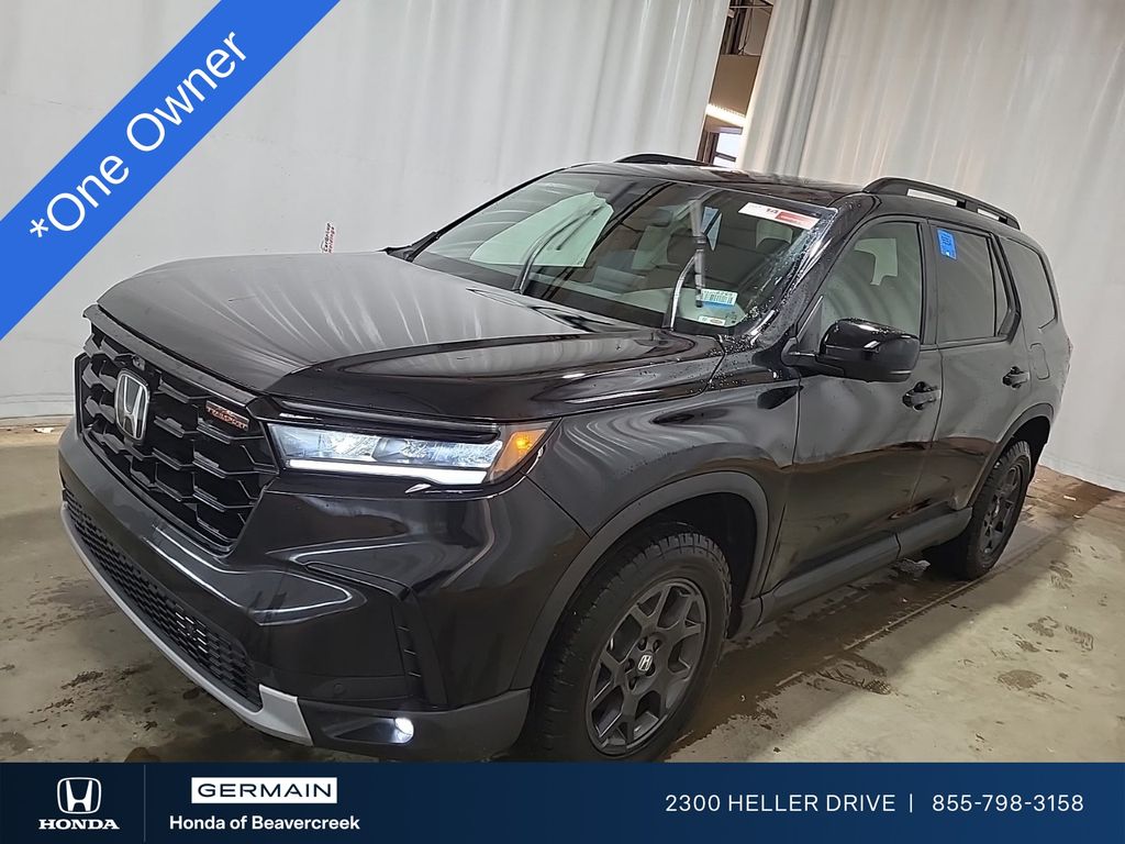 Black 2025 Honda Pilot TrailSport AWD SUV / Crossover All-Wheel Drive Automatic