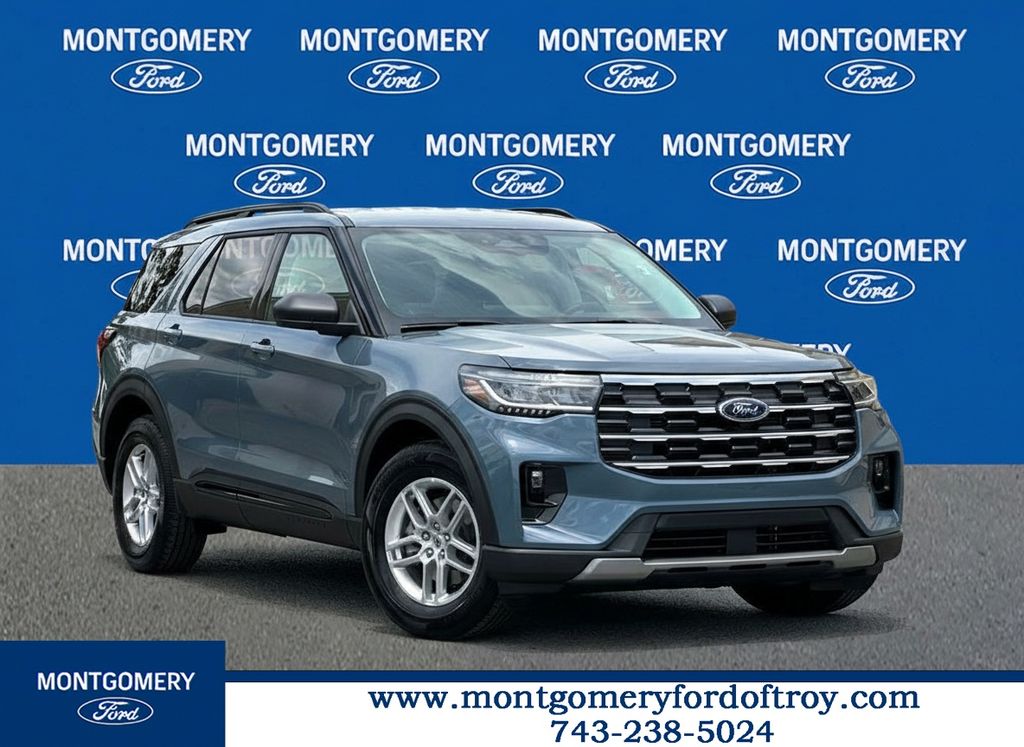 Vapor Blue Metallic 2026 Ford Explorer SUV / Crossover Rear-Wheel Drive Automatic