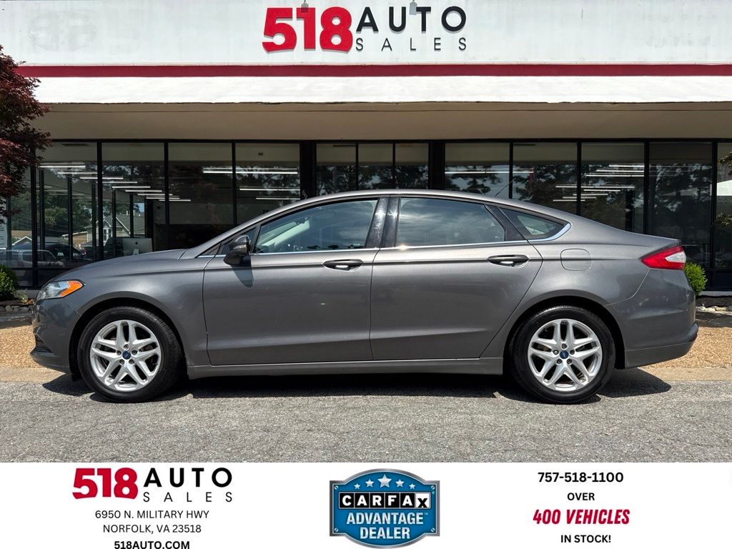 Sterling Gray 2013 Ford Fusion Sedan Front-Wheel Drive 6-Speed Automatic
