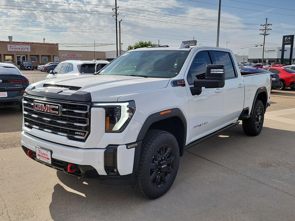 2026 GMC Sierra 2500HD AT4 White at Brown Buick GMC