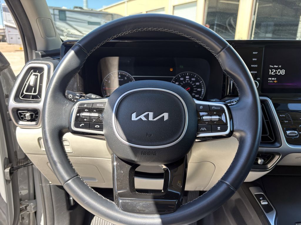 Used 2022 Wolf Gray Kia X-Line EX image 15