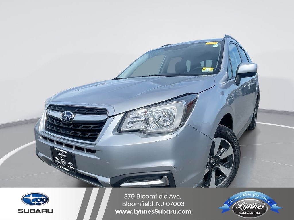 Ice Silver Metallic 2017 Subaru Forester 2.5i Premium SUV / Crossover All-Wheel Drive Continuously Variable Transmission