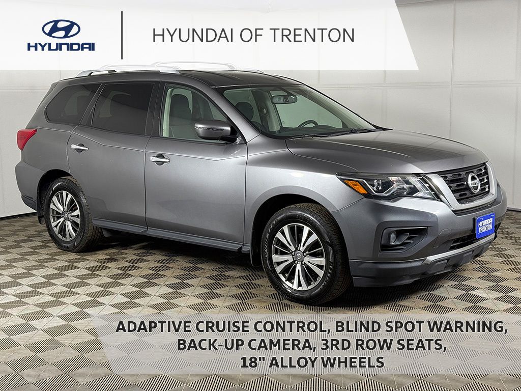 Gray (Gun Metallic) 2019 Nissan Pathfinder SUV / Crossover Four-Wheel Drive Continuously Variable Transmission