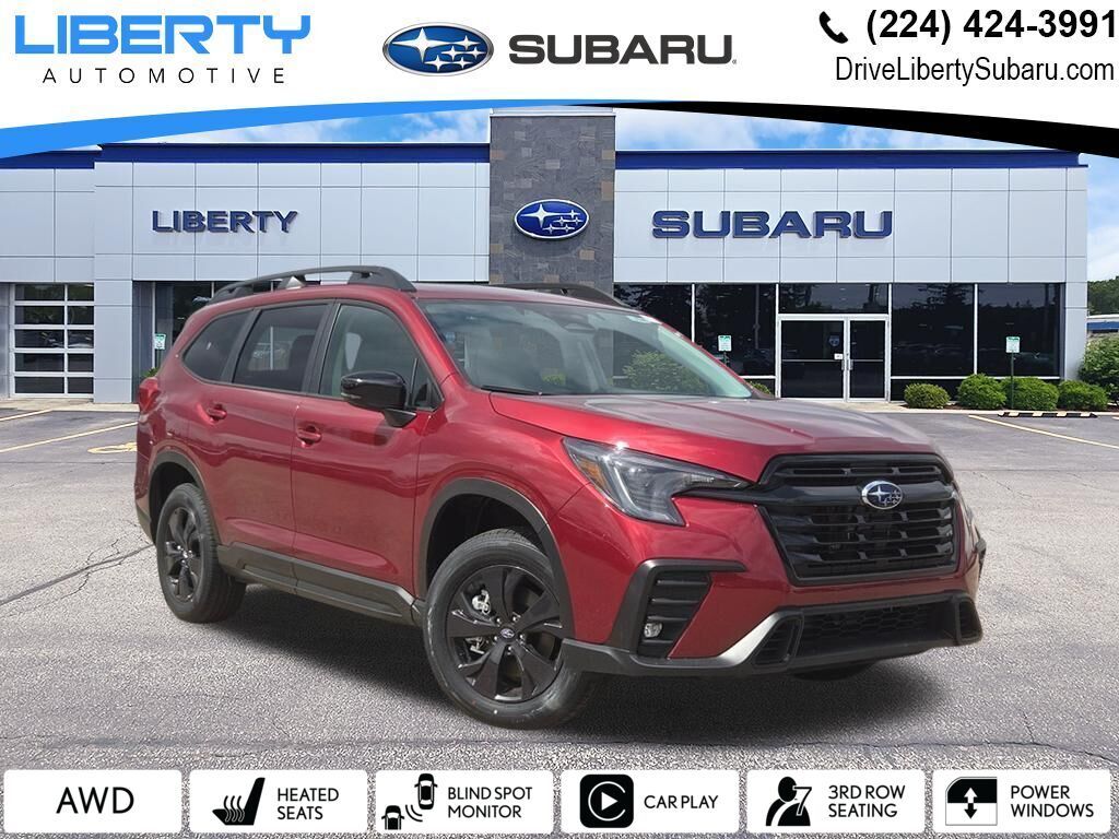 Crimson Red Pearl 2026 Subaru Ascent Premium 7-Passenger AWD SUV / Crossover All-Wheel Drive Continuously Variable Transmission