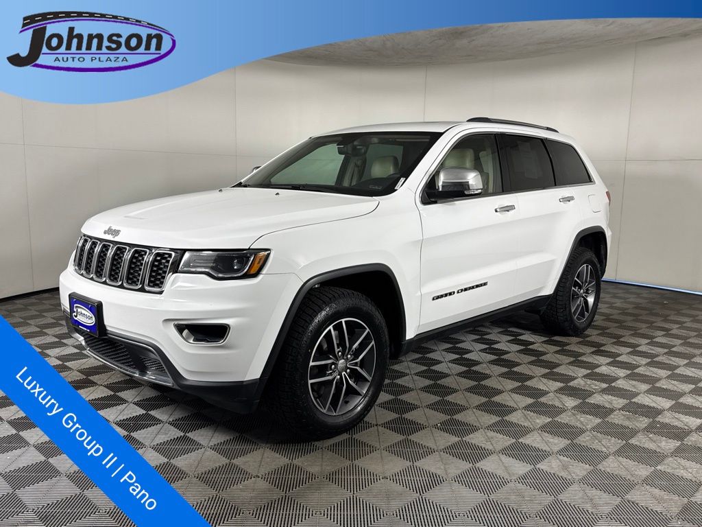 Bright White Clearcoat 2018 Jeep Grand Cherokee SUV / Crossover Four-Wheel Drive 8-Speed Automatic