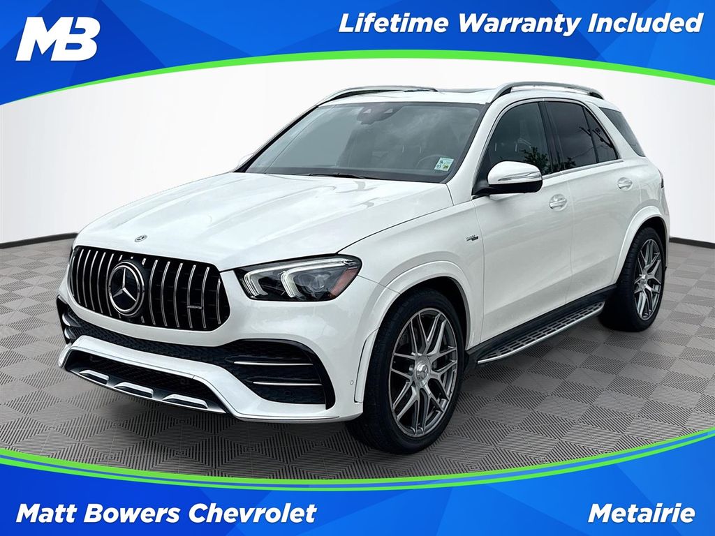 White 2022 Mercedes-Benz GLE SUV / Crossover All-Wheel Drive 9-Speed Automatic