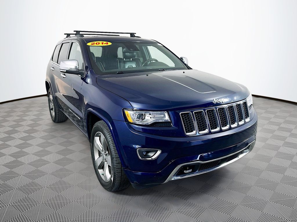 Blue 2014 Jeep Grand Cherokee SUV / Crossover Four-Wheel Drive 8-Speed Automatic