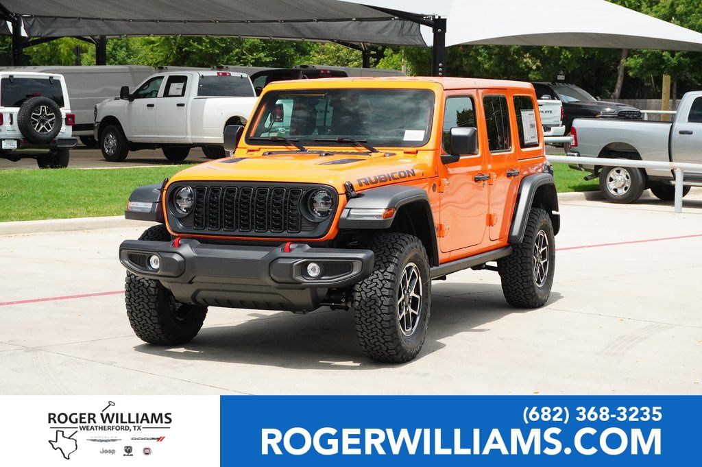 New Car 2025 Jeep Wrangler  Rubicon For Sale Under $60,000 In Weatherford, Texas