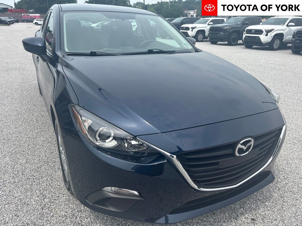 Deep Crystal Blue Mica 2014 Mazda MAZDA3 Sedan Front-Wheel Drive 6-Speed Automatic