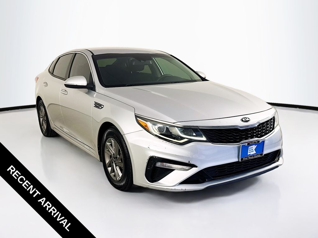 Sparkling Silver 2020 Kia Optima Sedan Front-Wheel Drive 6-Speed Automatic