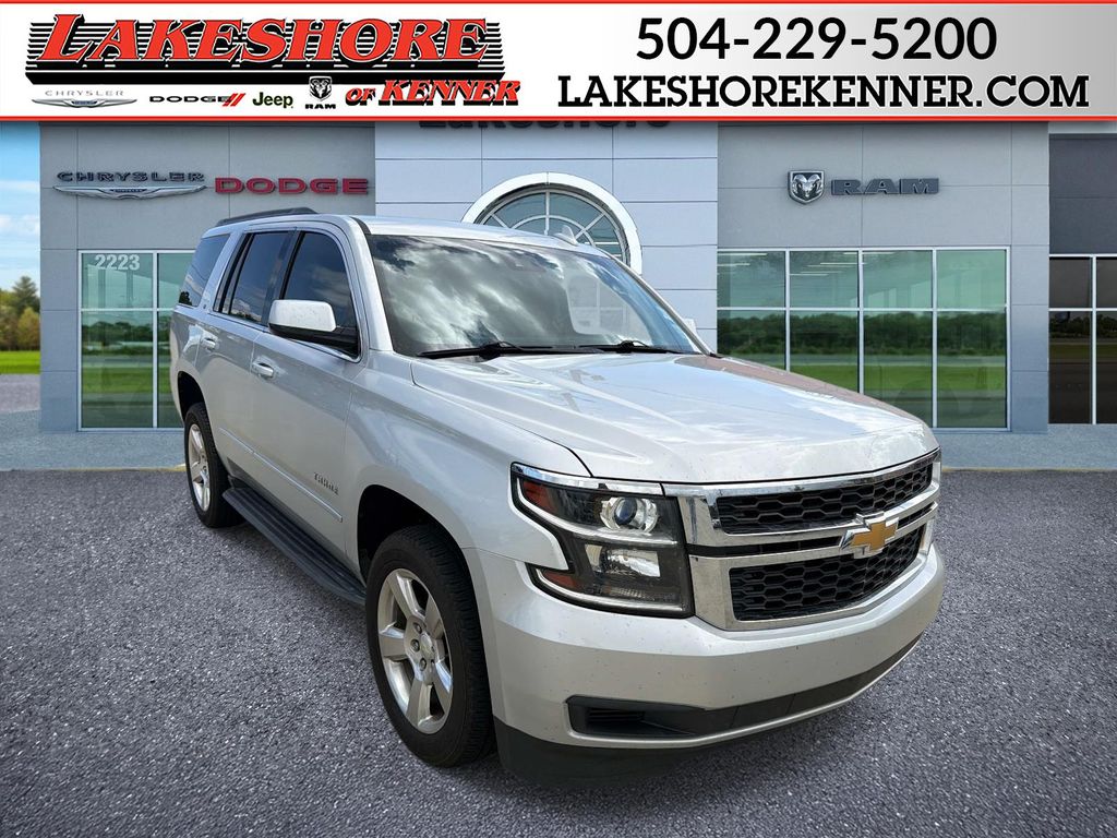 Silver Ice Metallic 2016 Chevrolet Tahoe LT RWD SUV / Crossover 4X2 6-Speed Automatic Overdrive
