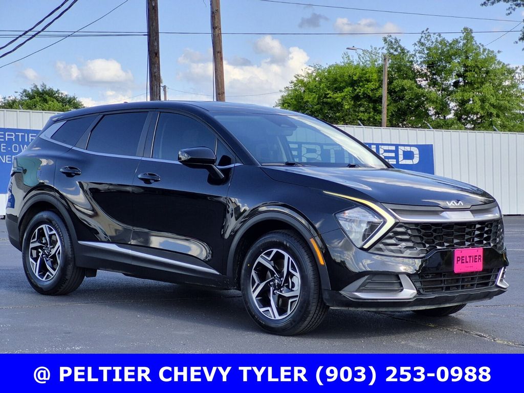 Fusion Black 2023 Kia Sportage LX FWD SUV / Crossover Front-Wheel Drive 8-Speed Automatic