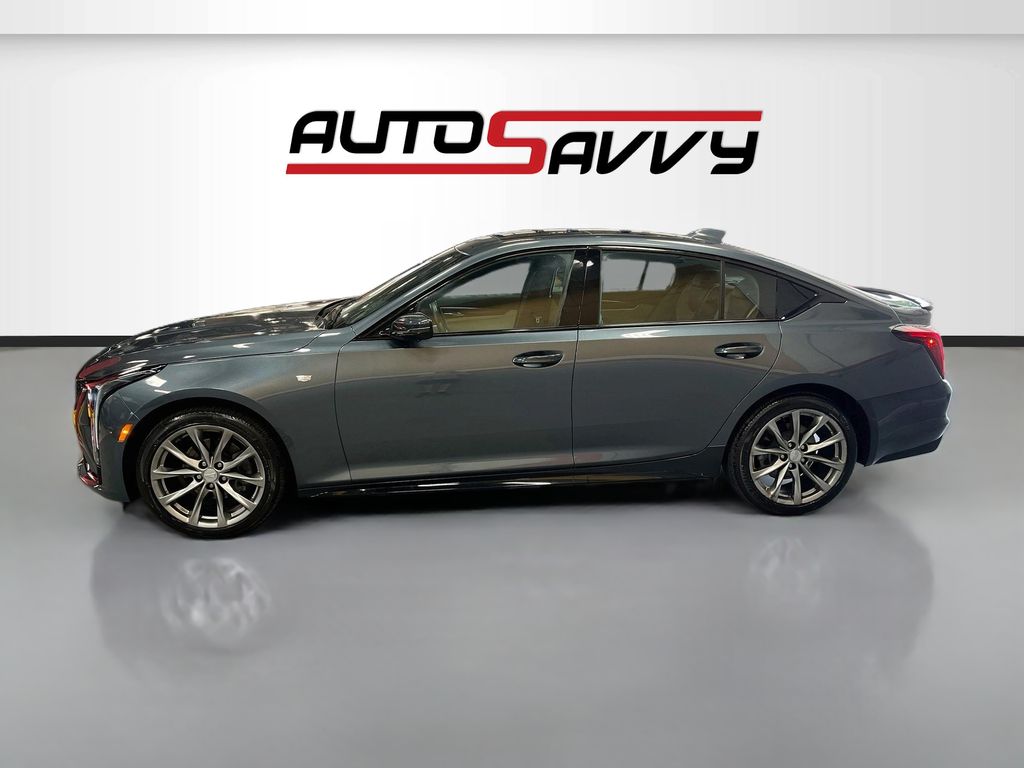 Used 2025 Deep Space Metallic Cadillac Sport image 4