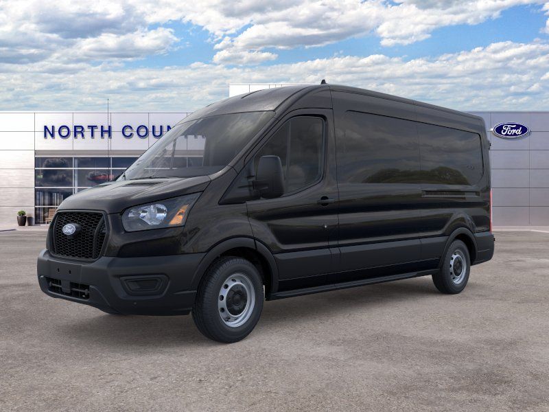 Agate Black Metallic 2026 Ford Transit Cargo Van Rear-Wheel Drive 
