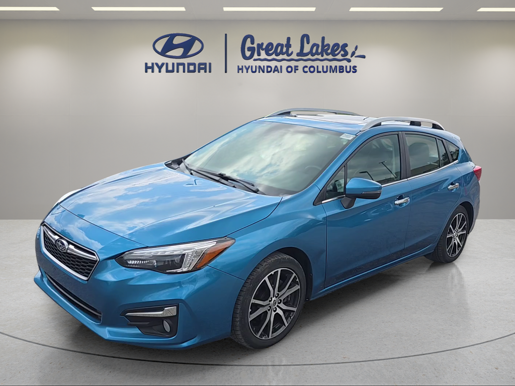 Island Blue Pearl 2018 Subaru Impreza 2.0i Limited Hatchback AWD Hatchback All-Wheel Drive Continuously Variable Transmission