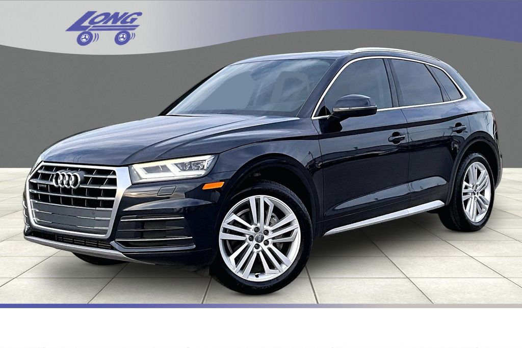 Moonlight Blue 2019 Audi Q5 SUV / Crossover All-Wheel Drive 7-Speed Automatic