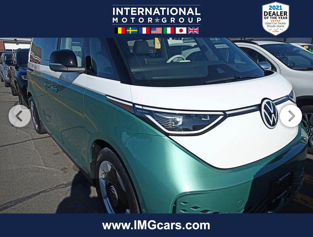 Green 2025 Volkswagen ID.Buzz Pro S Plus 4Motion Minivan All-Wheel Drive Automatic
