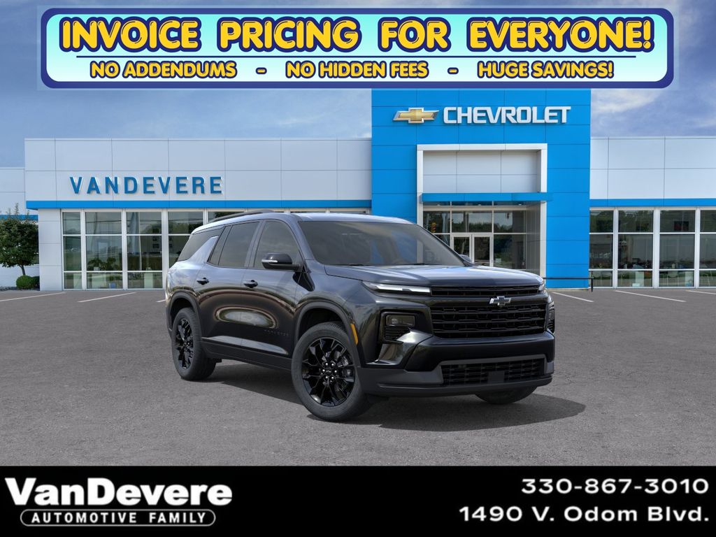 Mosaic Black Metallic 2026 Chevrolet Traverse SUV / Crossover Four-Wheel Drive 8-Speed Automatic