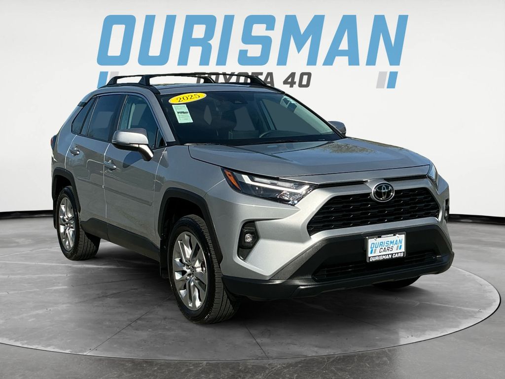 Silver Sky 2025 Toyota RAV4 XLE Premium AWD SUV / Crossover All-Wheel Drive 8-Speed Automatic