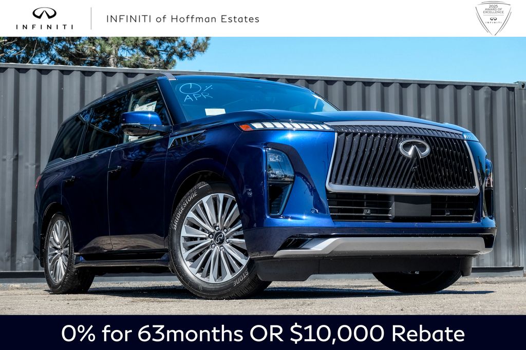 Grand Blue 2026 INFINITI QX80 SUV / Crossover All-Wheel Drive 9-Speed Automatic