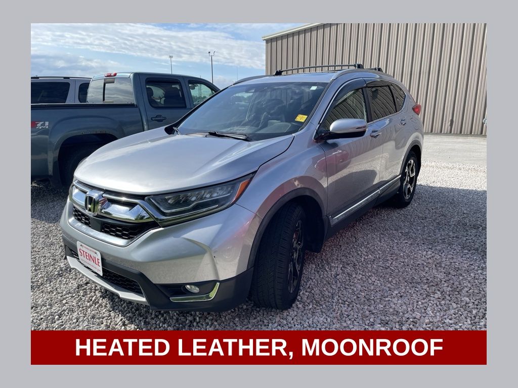 Silver 2018 Honda CR-V SUV / Crossover Front-Wheel Drive Continuously Variable Transmission