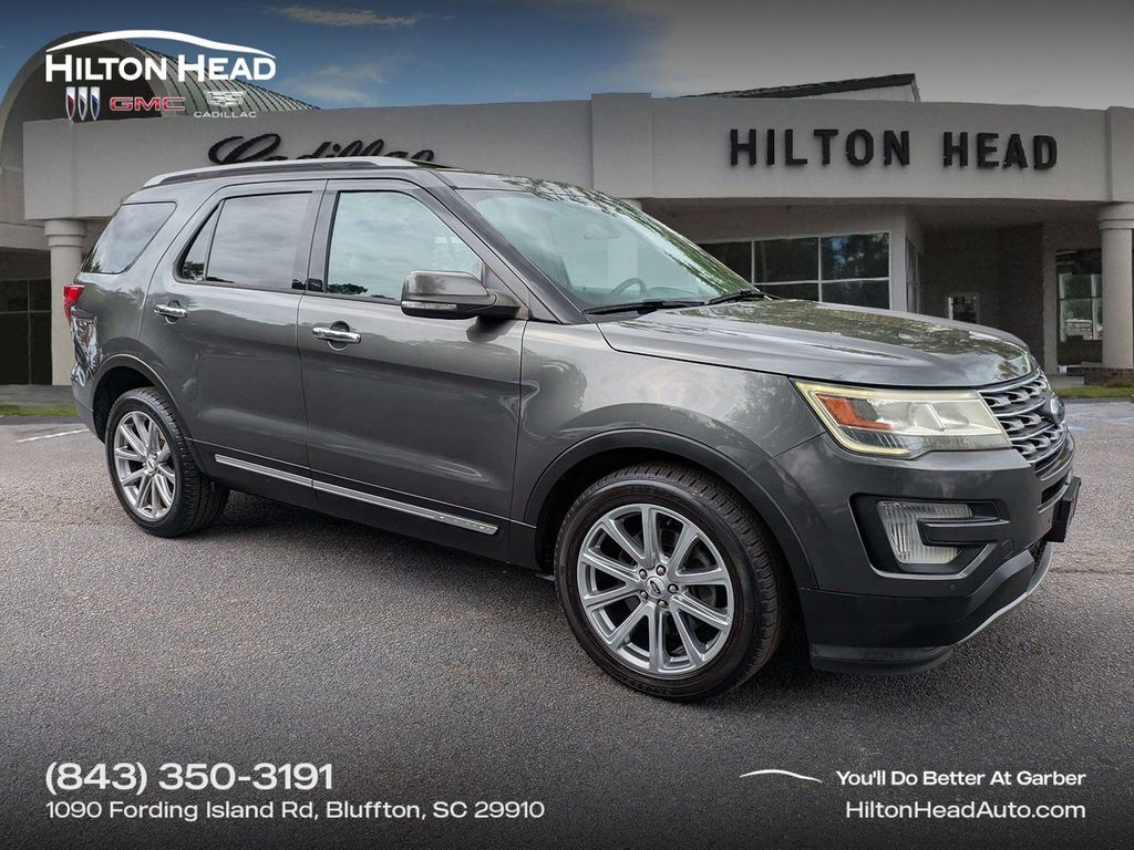 Gray (Magnetic) 2017 Ford Explorer SUV / Crossover All-Wheel Drive 6-Speed Automatic