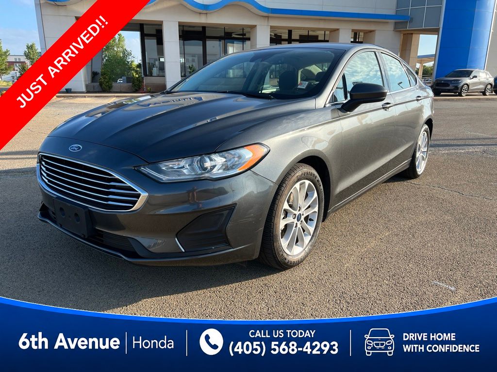 Gray (Magnetic Metallic) 2020 Ford Fusion Sedan Front-Wheel Drive 6-Speed Automatic