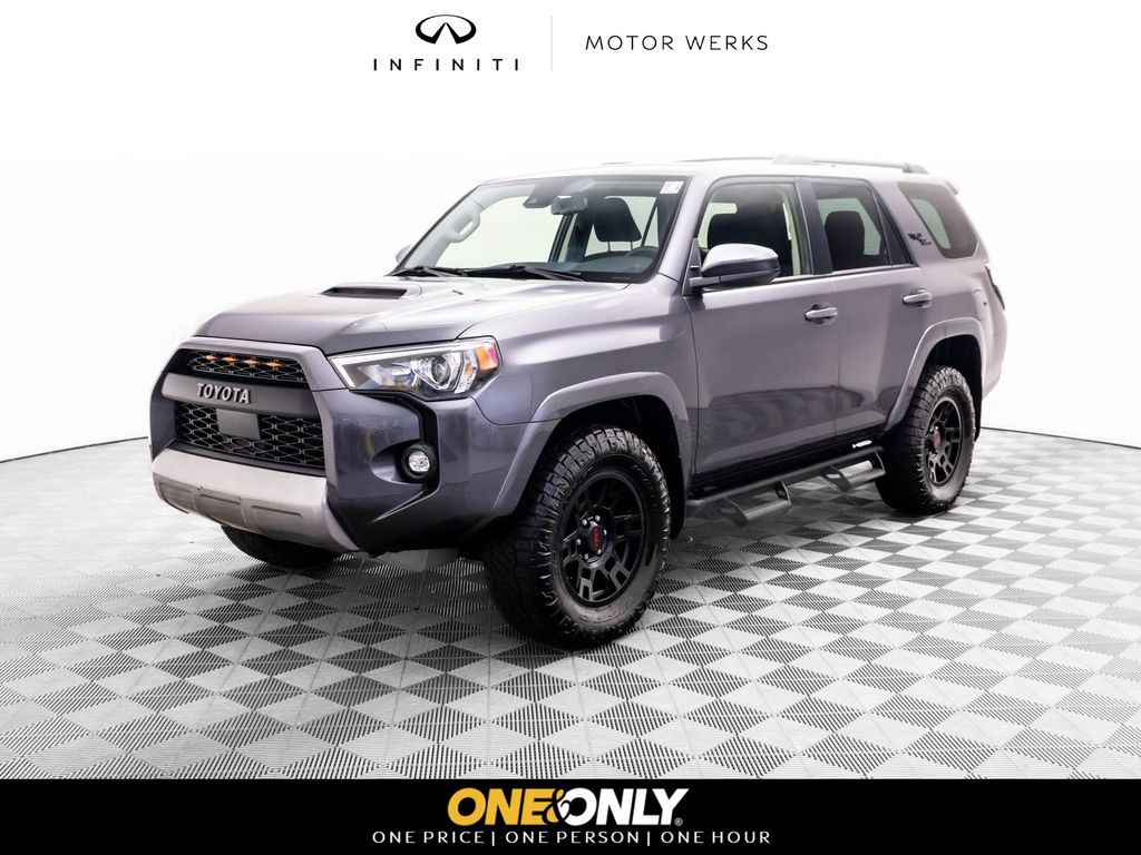 Magnetic Gray Metallic 2022 Toyota 4Runner TRD Off-Road 4WD SUV / Crossover Four-Wheel Drive 5-Speed Automatic