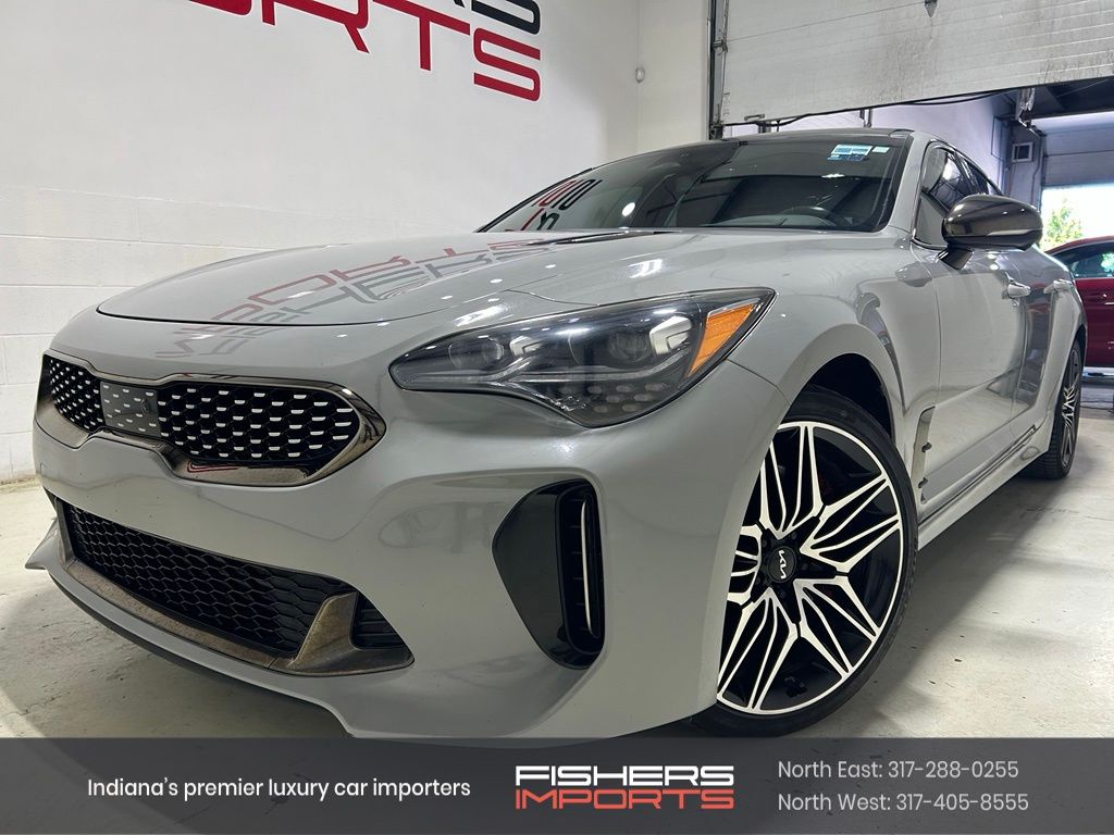 Black 2022 Kia Stinger Sedan Rear-Wheel Drive 8-Speed Automatic