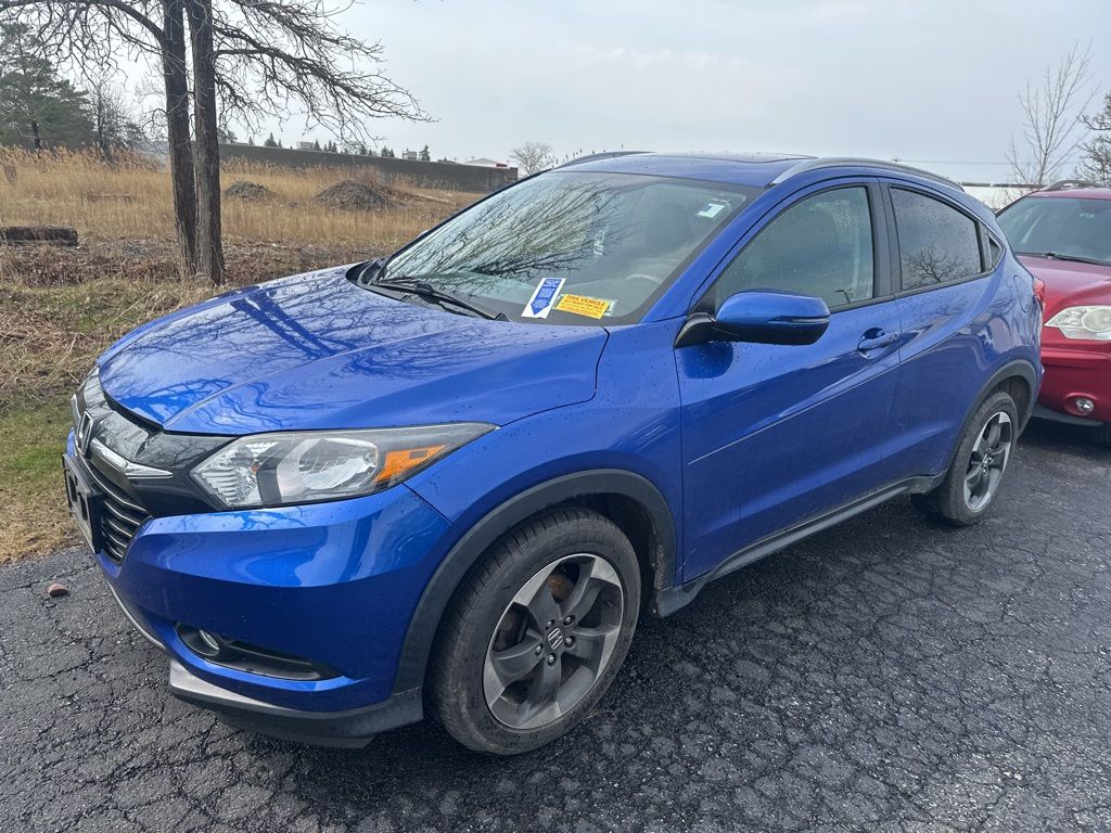 Used 2018 Blue Honda EX-L image 3