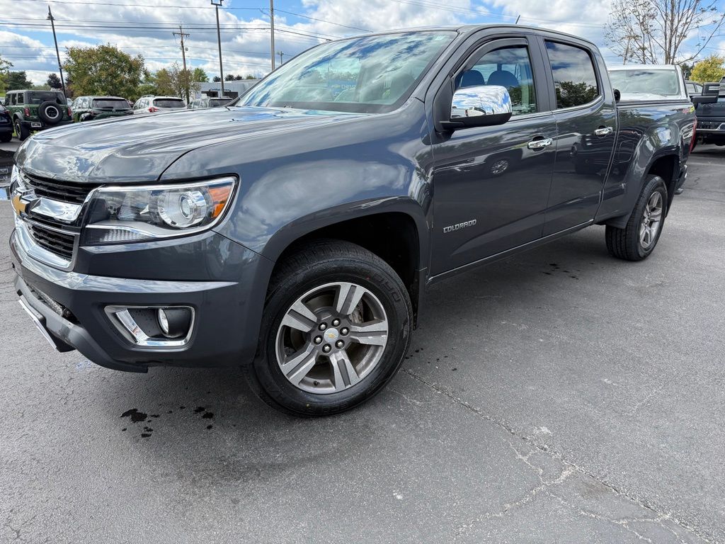 Cyber Gray Metallic 2016 Chevrolet Colorado Pickup Truck Four-Wheel Drive 6-Speed Automatic
