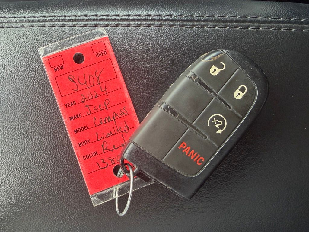 2024 Jeep Compass Limited Red at Klick Lewis Buick Chevrolet
