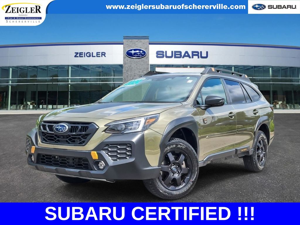 Autumn Green Metallic 2024 Subaru Outback Wilderness AWD SUV / Crossover All-Wheel Drive Continuously Variable Transmission