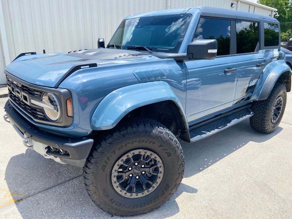 Blue (Azure Gray Metallic) 2024 Ford Bronco Raptor SUV / Crossover Four-Wheel Drive Automatic