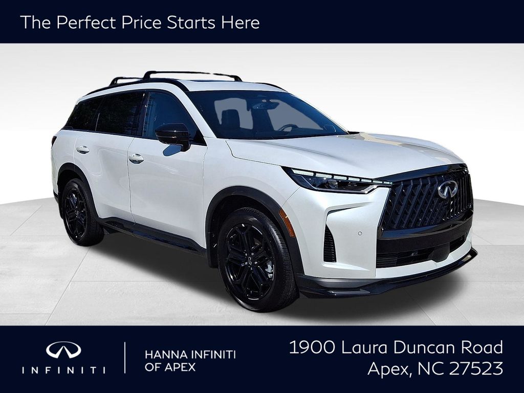 Radiant White 2026 INFINITI QX60 SUV / Crossover All-Wheel Drive 9-Speed Automatic