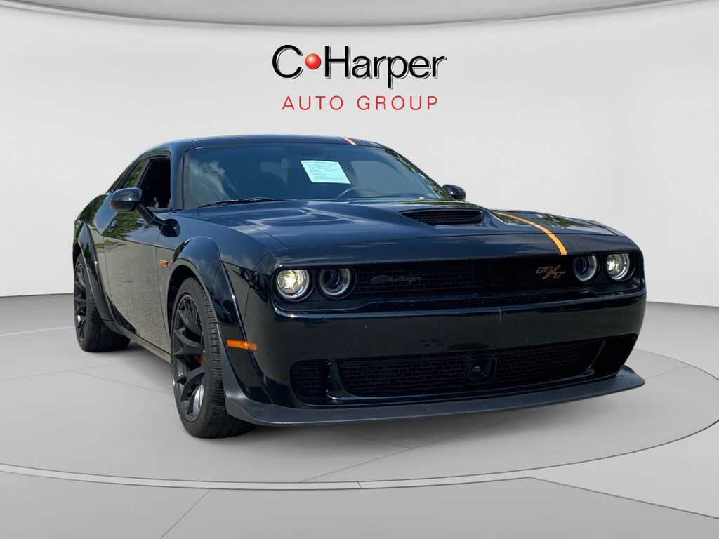 Pitch Black Clearcoat 2023 Dodge Challenger Coupe Rear-Wheel Drive 8-Speed Automatic