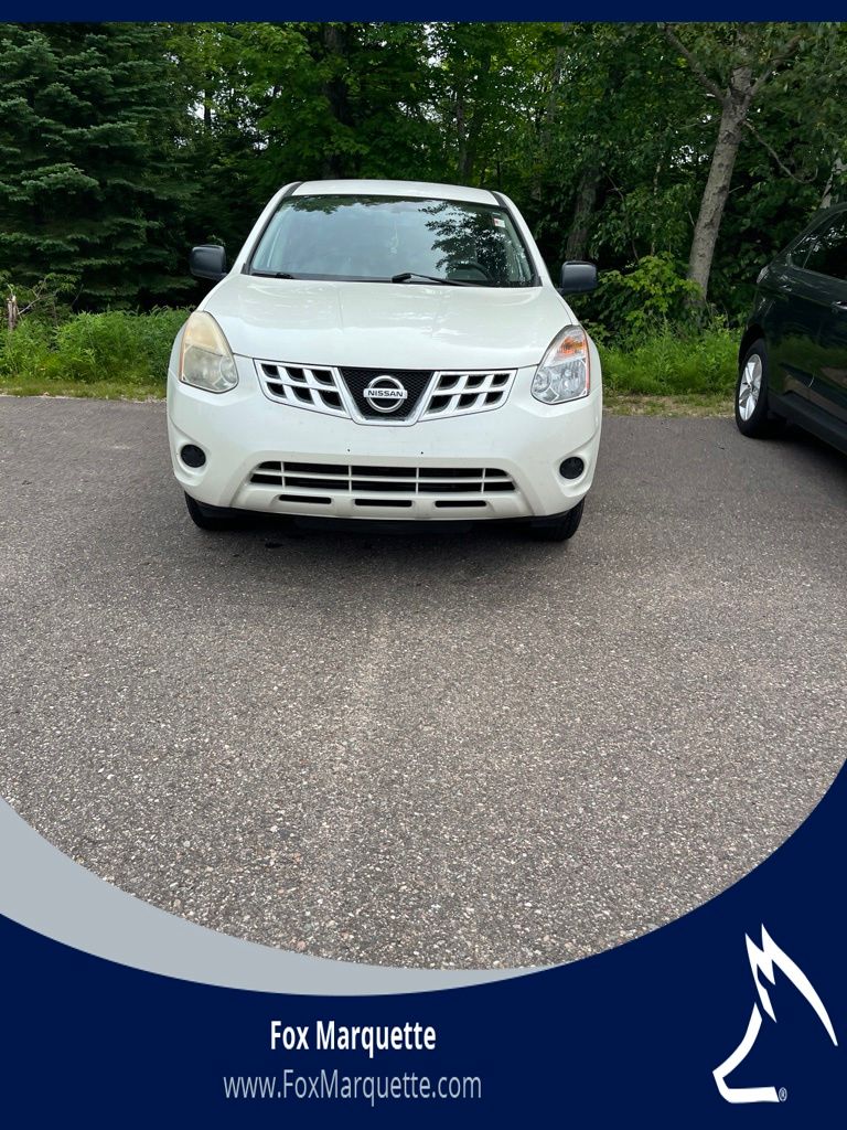 Pearl White 2011 Nissan Rogue SUV / Crossover All-Wheel Drive Continuously Variable Transmission
