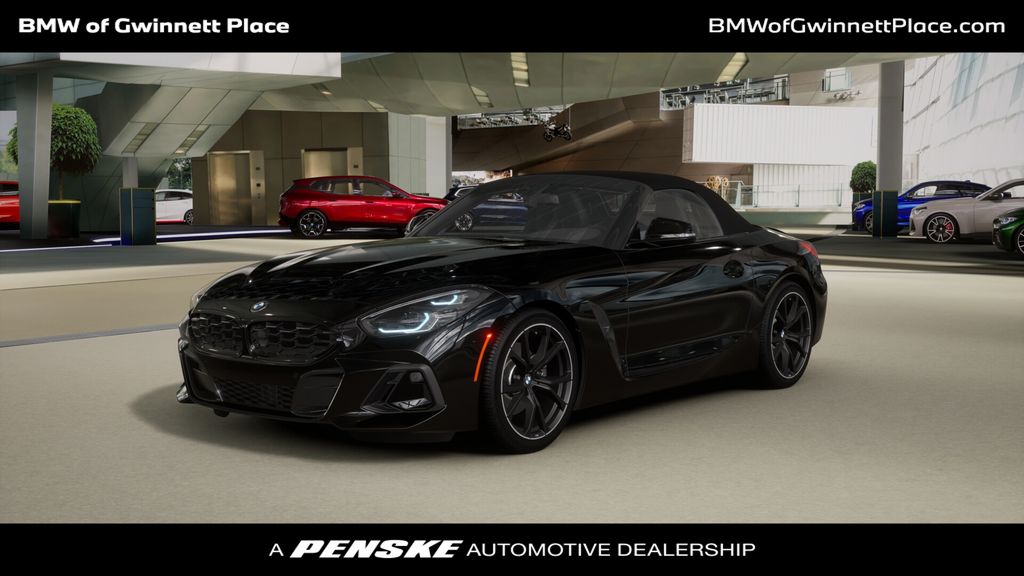 Black Sapphire Metallic 2026 BMW Z4 sDrive30i RWD Convertible Rear-Wheel Drive 8-Speed Automatic