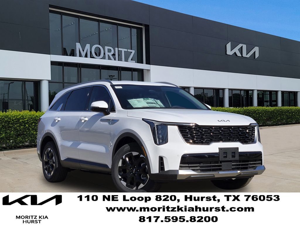 White Pearl 2026 Kia Sorento SUV / Crossover Front-Wheel Drive 8-Speed Automatic