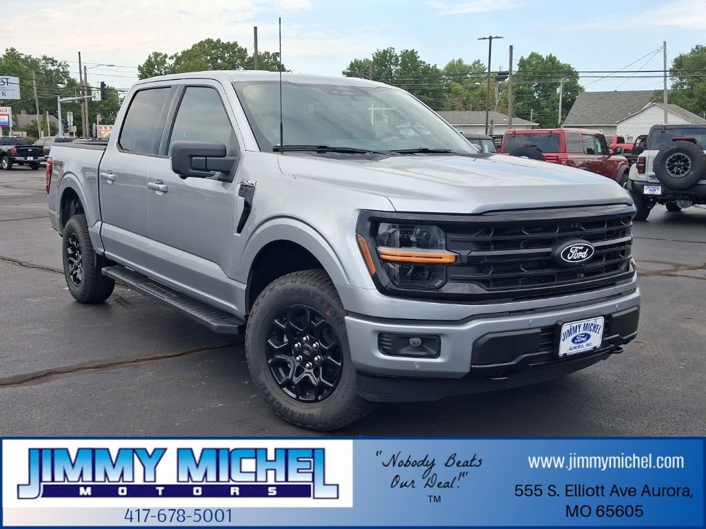 Silver Metallic 2026 Ford F-150 Pickup Truck Four-Wheel Drive Automatic