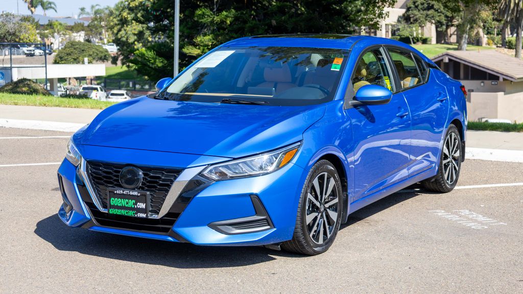 Used 2022 Nissan Sentra SV 4D Sedan