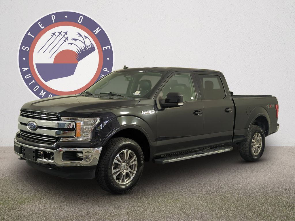 Black Metallic 2019 Ford F-150 Pickup Truck Four-Wheel Drive Automatic