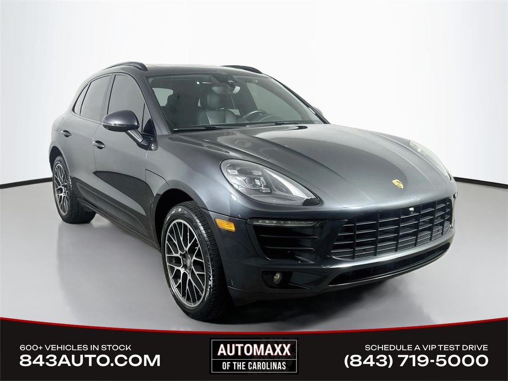Gray 2018 Porsche Macan SUV / Crossover All-Wheel Drive 7-Speed Automatic