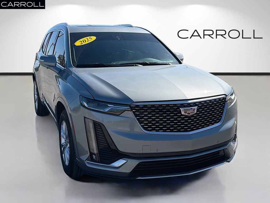 Argent Silver Metallic 2025 Cadillac XT6 Luxury FWD SUV / Crossover Front-Wheel Drive 9-Speed Automatic